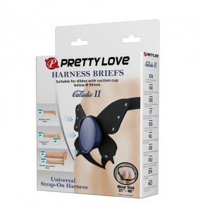 Pretty Love - Caludio II Strap-on Harness Briefs (Dildo Sold Separately)